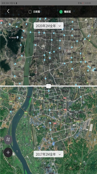 卫星云遥地图宣传图